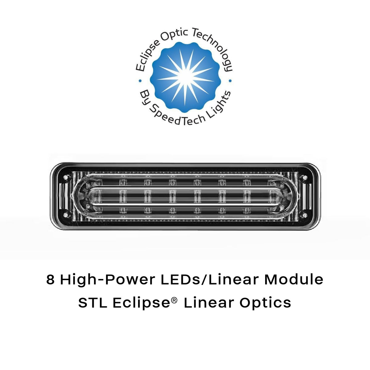 Split Raptor-X Linear LED Windshield Visor Light Bar Module