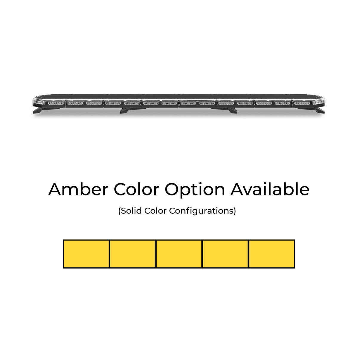 K-Force 63 TIR Full Size Tow LED Light Bar Colors