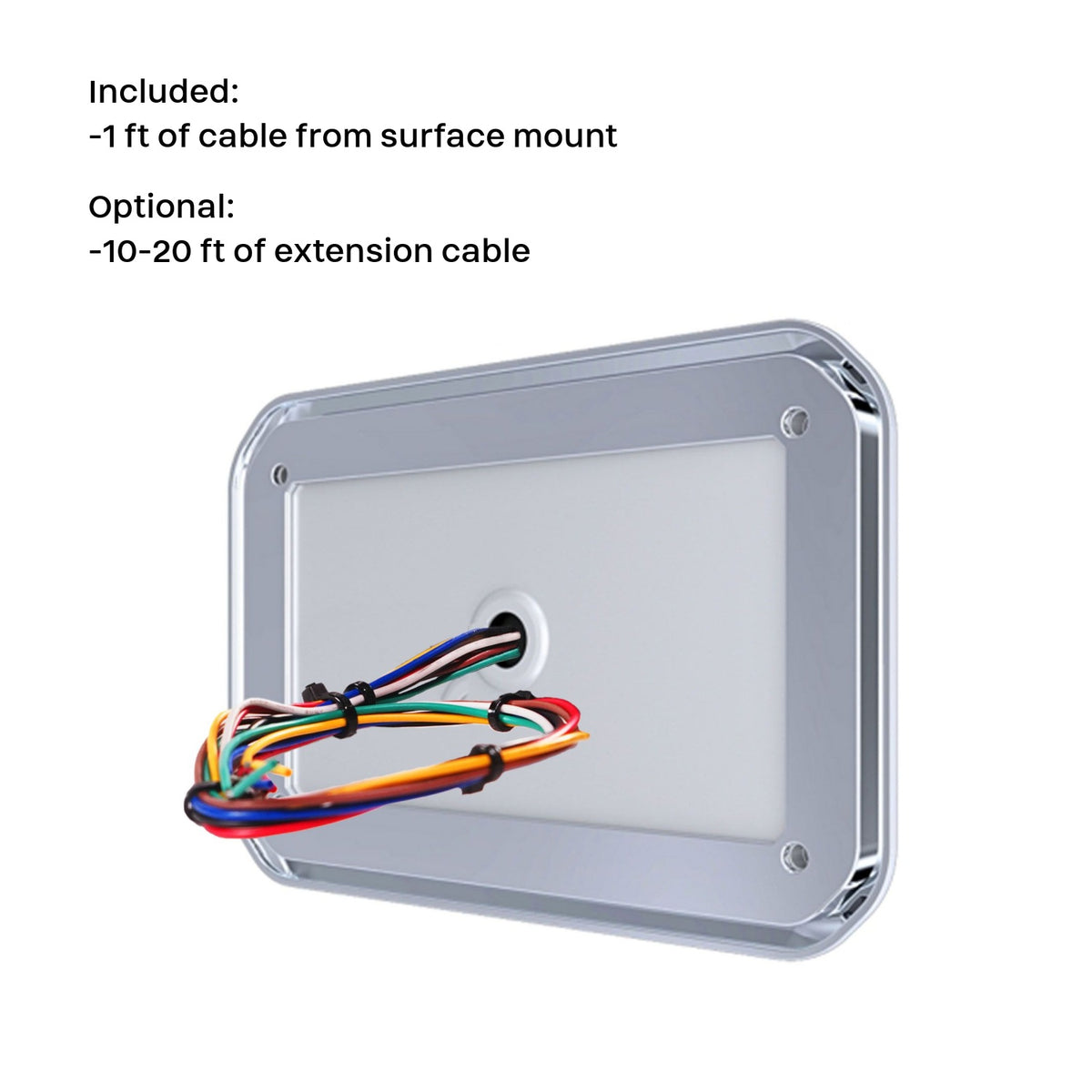 Alpha 6x4 LED Surface Mount Cabling