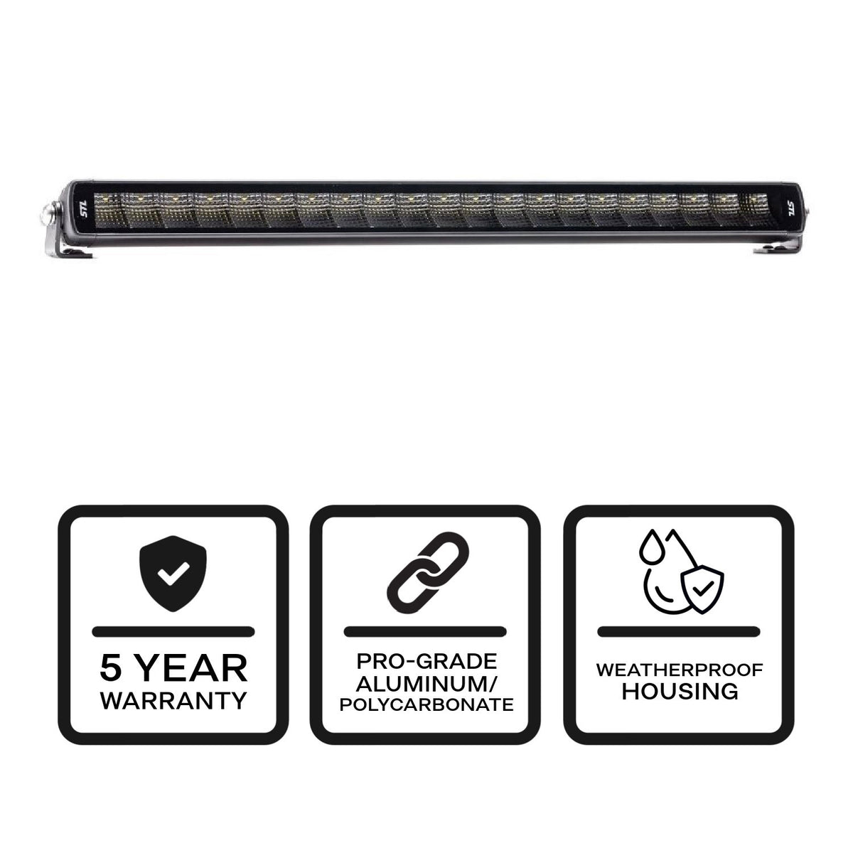 Carbine 20 Inch Floodlight Off Road LED Light Bar Angle