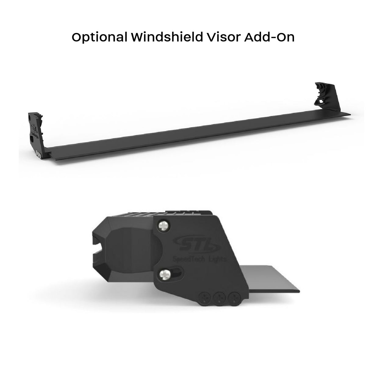 Striker-4 TIR Interior LED Dash Light 4 Head Visor