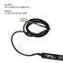 3-Row 60" LED Truck Tailgate Warning Light Bar w/ Reverse STD Cables