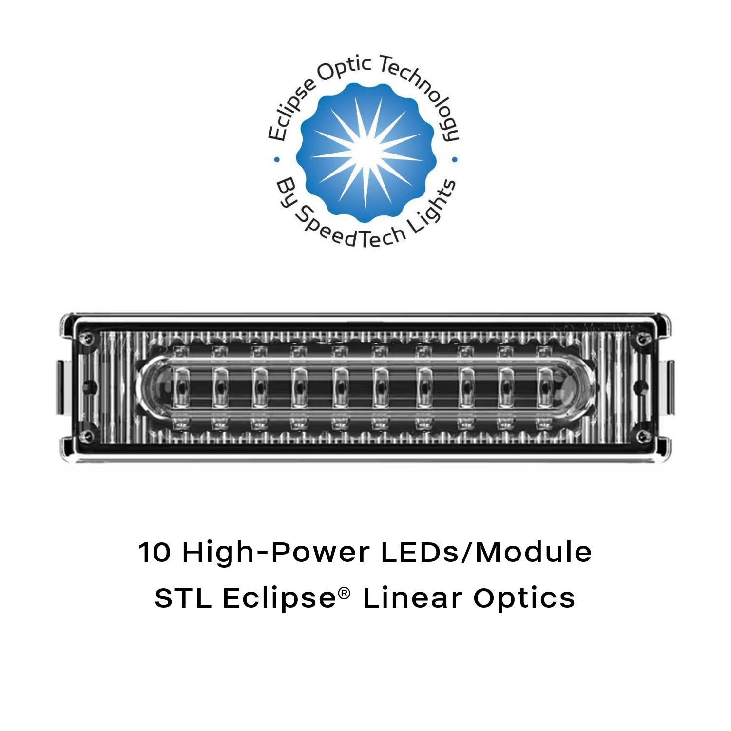 MultiColor Virtue-8 Linear 8 Head LED Traffic Advisor Light Bar Module