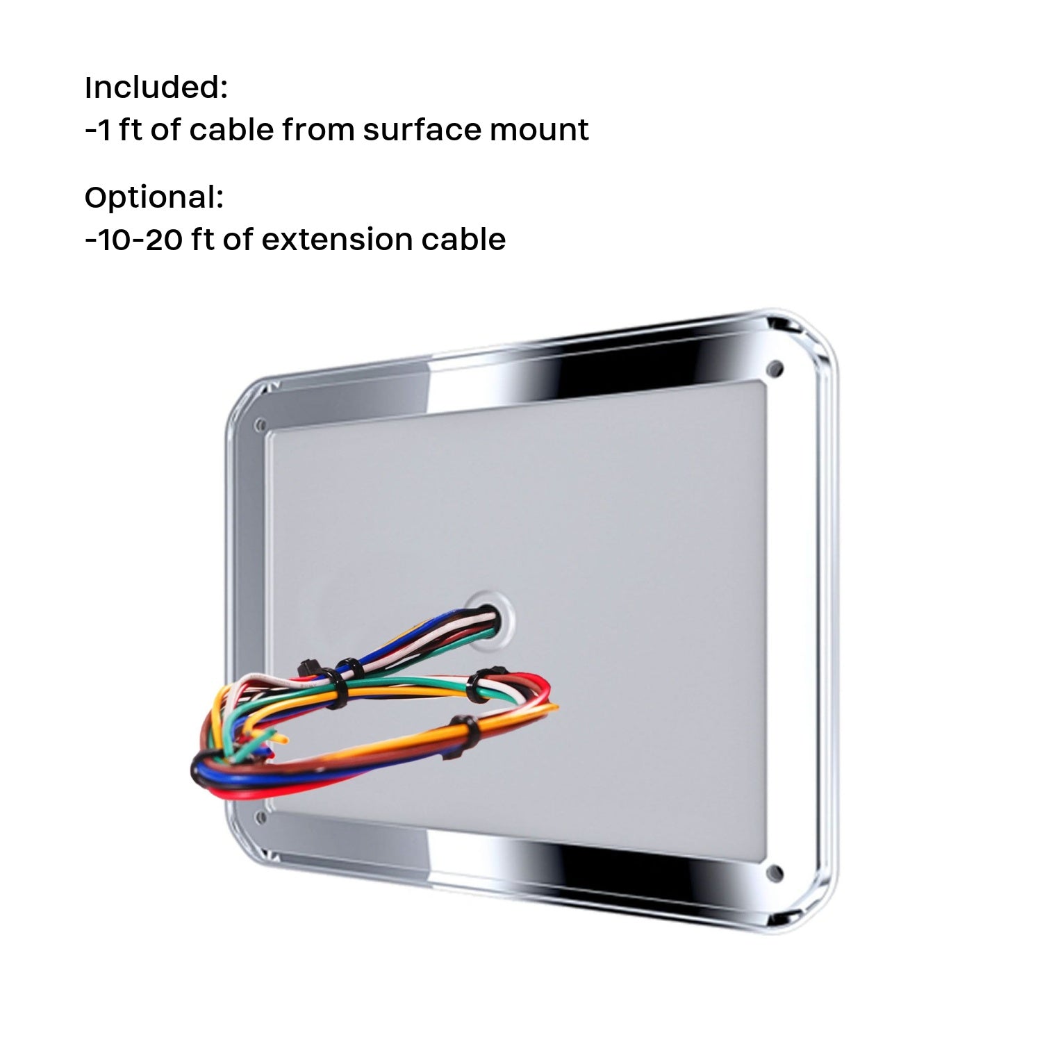 7インチワイドQVGA-LED液晶 Alpha 7x9 LED Surface Mount - G-A7X9 | SpeedTech Lights