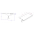 Acari Drill-Free Roof Mount Bracket Dimensions