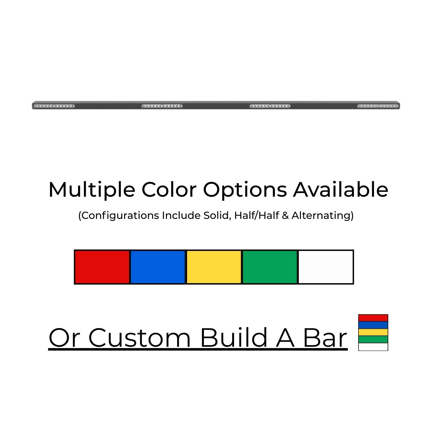 Ceptor-X TIR 60" LED Running Board Light Stick Anlge View