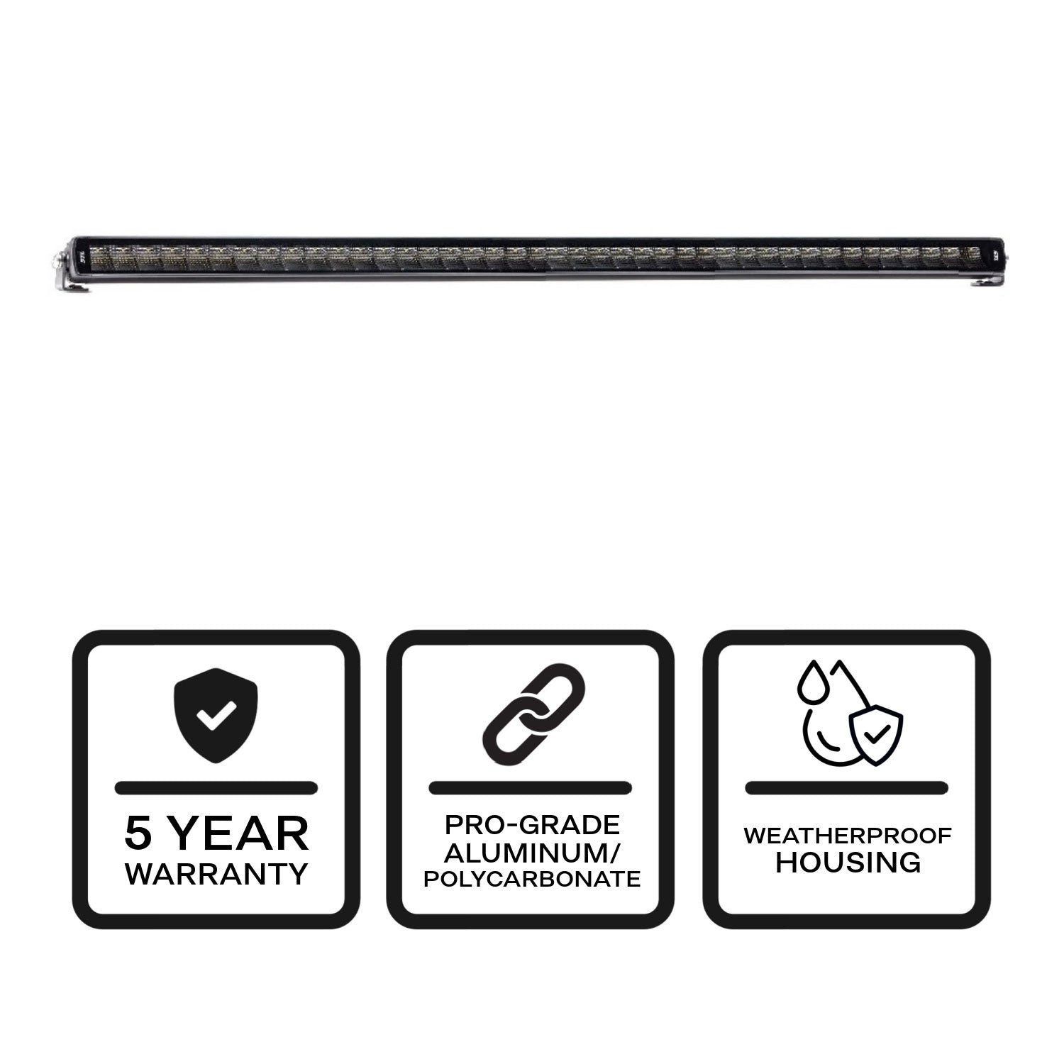 Carbine 40 Inch Floodlight Off Road LED Light Bar Angle
