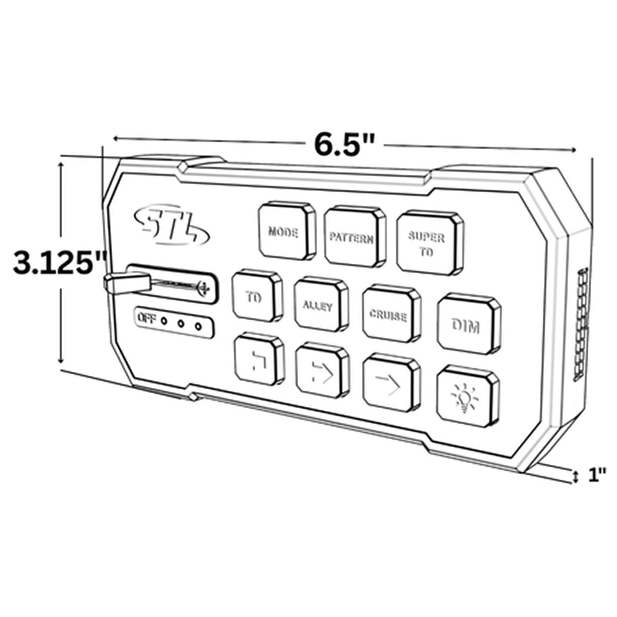 Supreme Control Switch Box Back Angle