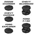 Feniex Under Mirror Puck Light Mount Vehicles