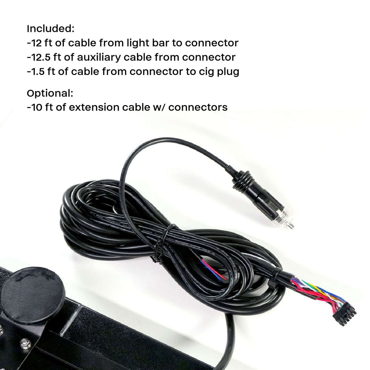 K-Force Micro 21 TIR LED Mini Light Bar Angle