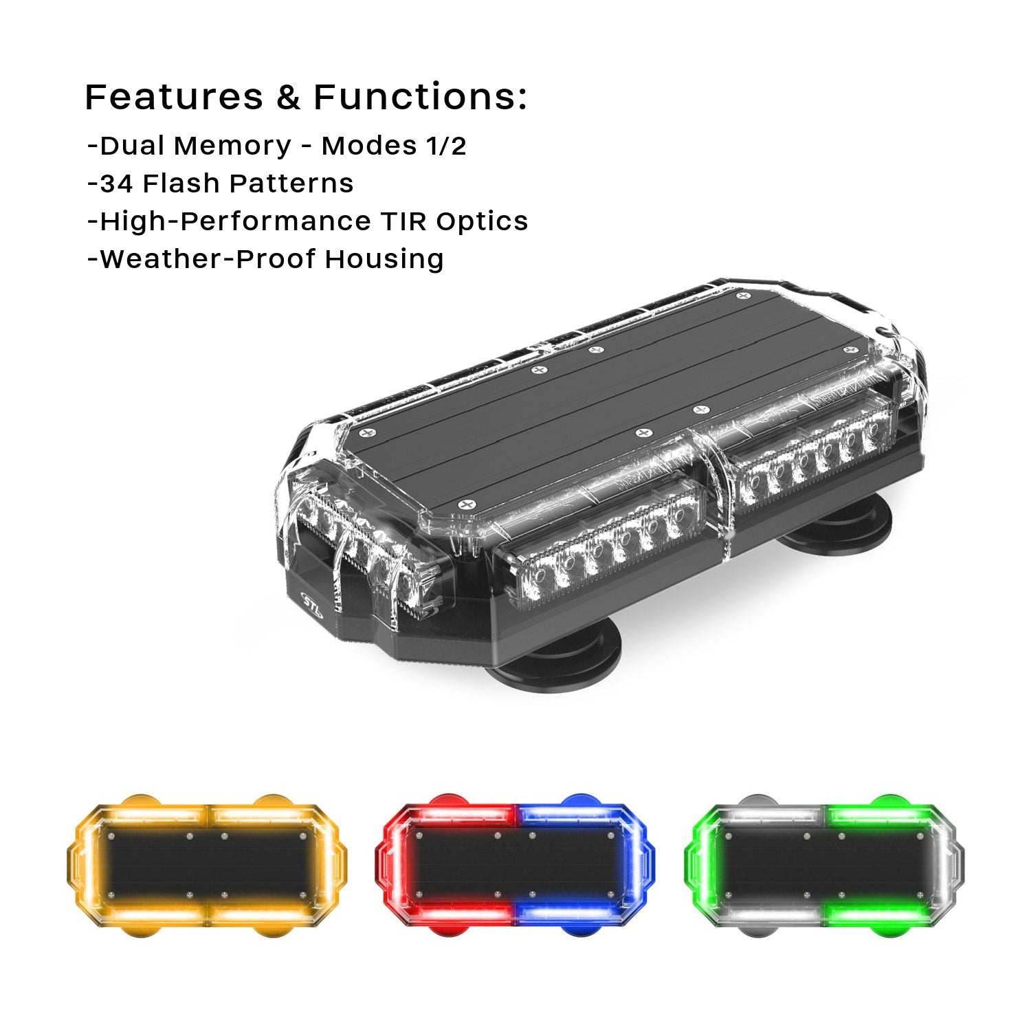 K-Force Micro 14 TIR LED Mini Light Bar Features