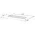K-Force 27 TIR LED Mini Light Bar Dimensions