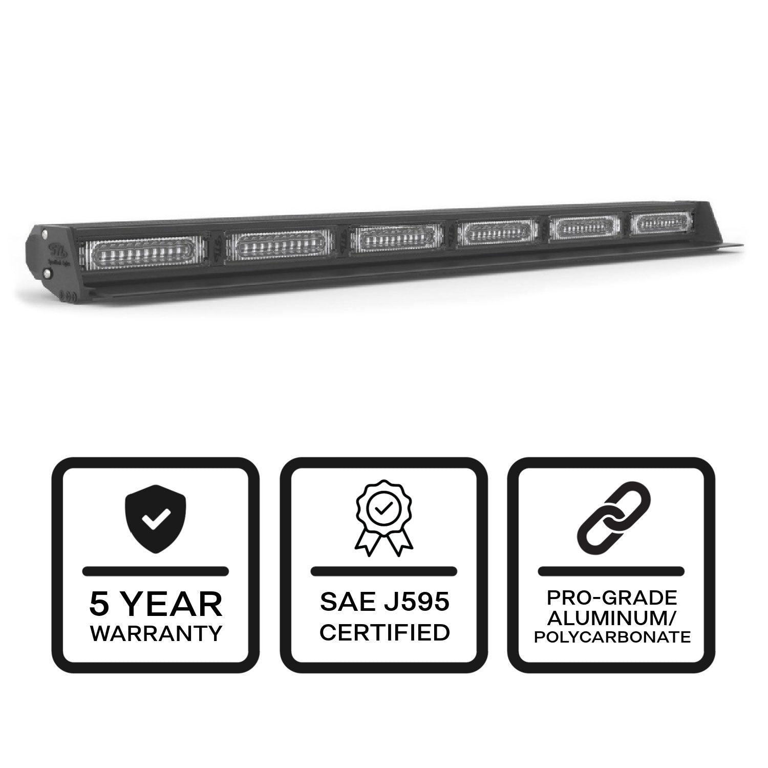 MC Virtue-6 Elite Linear LED Traffic Advisor D-VLMCE6 | STL