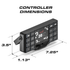 Feniex 20X Controller Dimensions