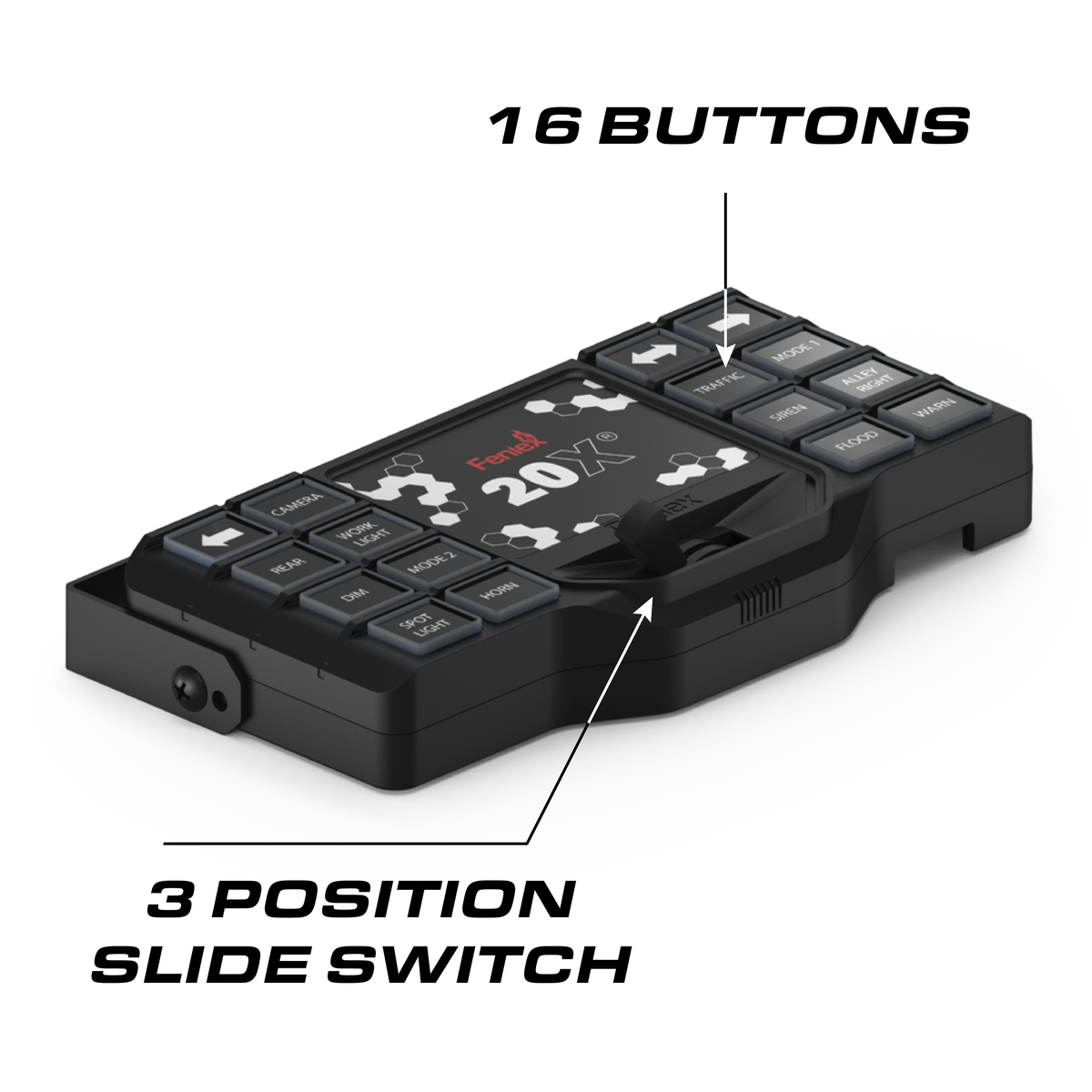 Feniex 20X Controller Buttons