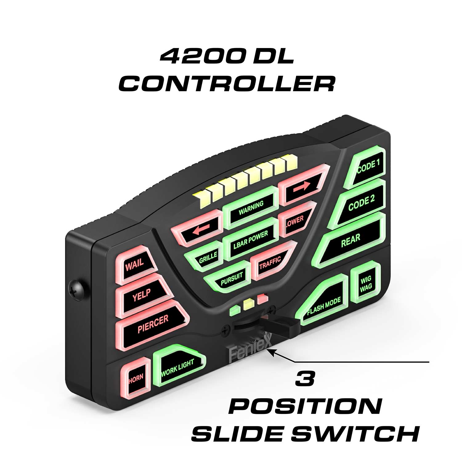 yuxtuchannnページ Feniex 4200 Datalink Controller - FNX-C-4200-DL | STL