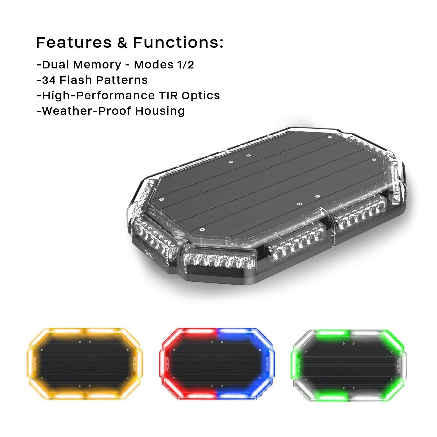 K-Force Elite 18 TIR LED Mini Light Bar - M-TKF18 | STL