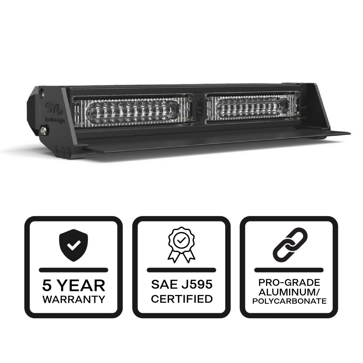 MultiColor Virtue-2 Linear 2 Head LED Dash Light Back