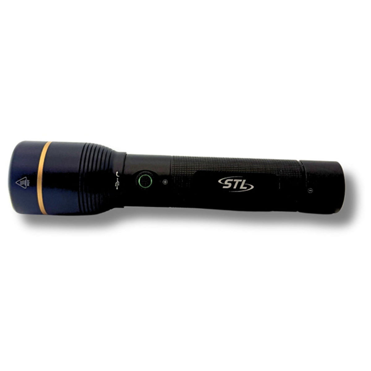 Focus-Beam CREE LED Flashlight On
