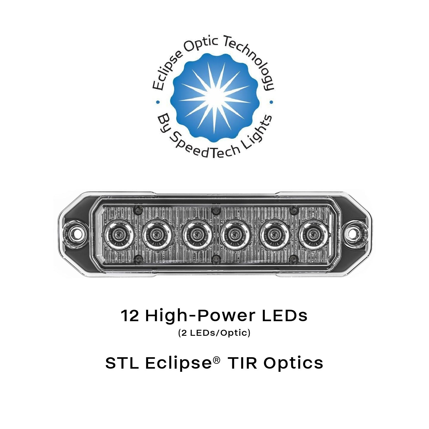 STD Z6 TIR LED Surface Mount Warning Light - G-TZTSTD6 | STL