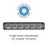 Split Raptor-X TIR Interior LED Visor Light Bar Modules
