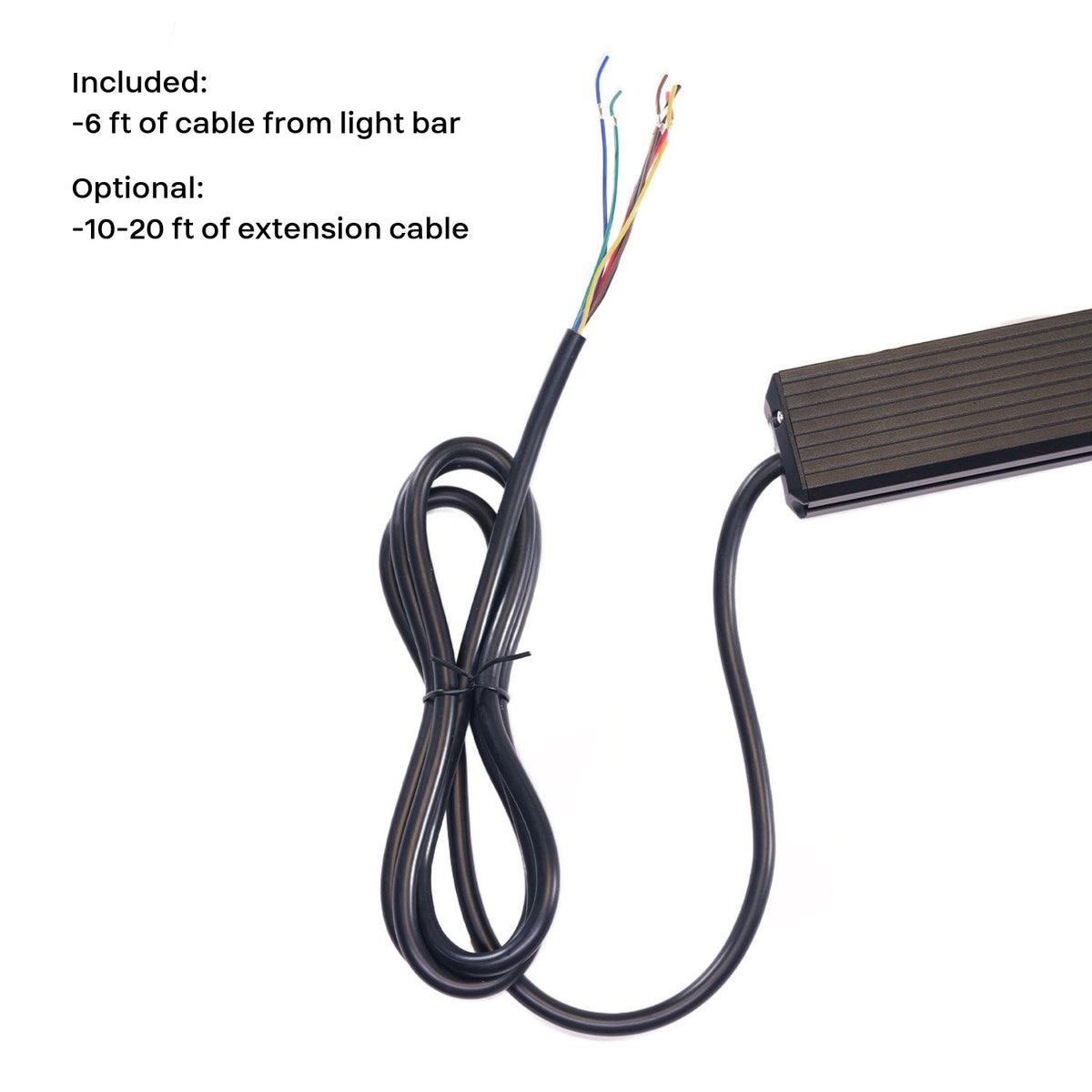 Ceptor TIR 60" LED Running Board Light Stick Car View