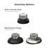 Flare 6 LED 360 Hideaway Surface Mount Light Mounting
