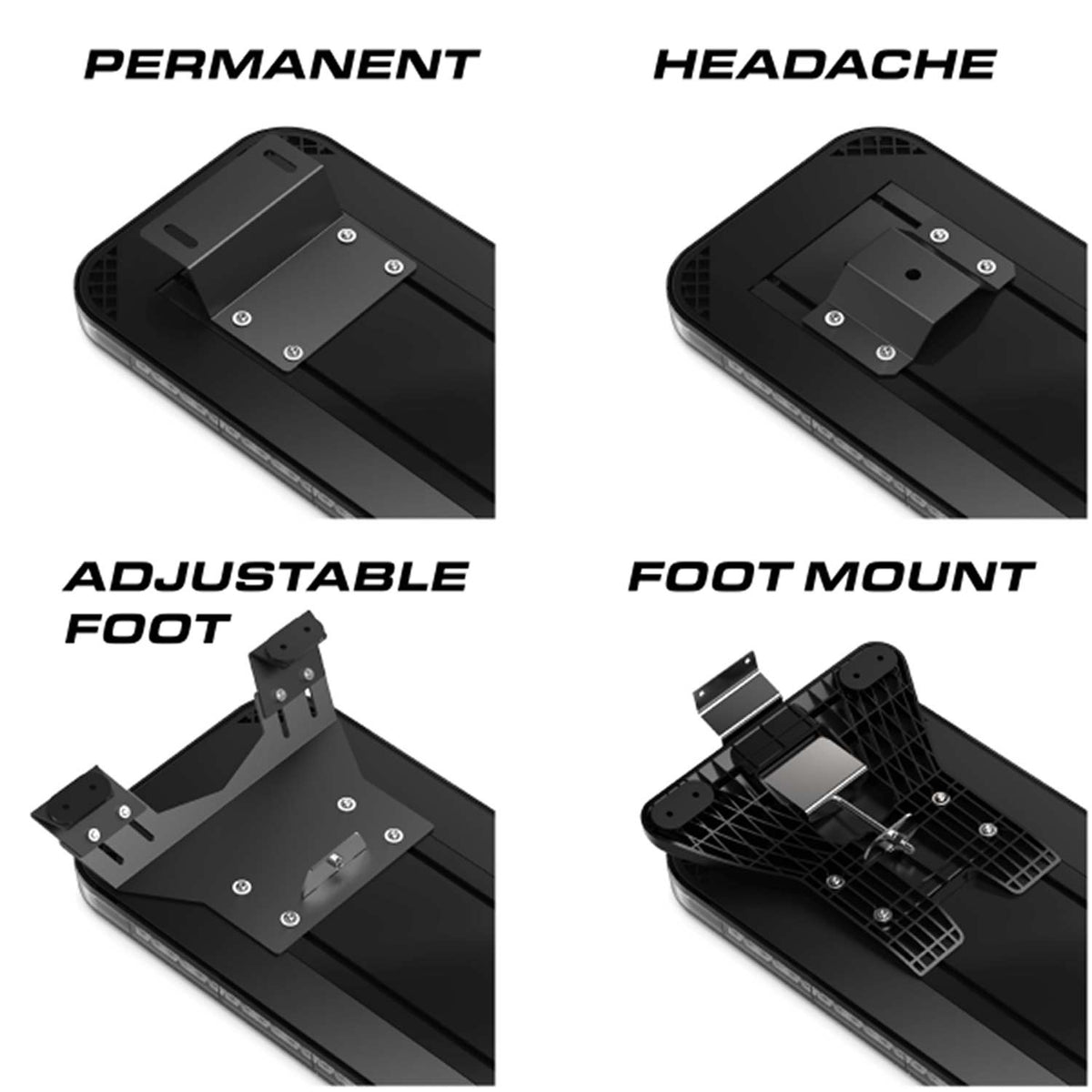 Feniex Quantum 2.0 44" GPL Light Bar Mounts