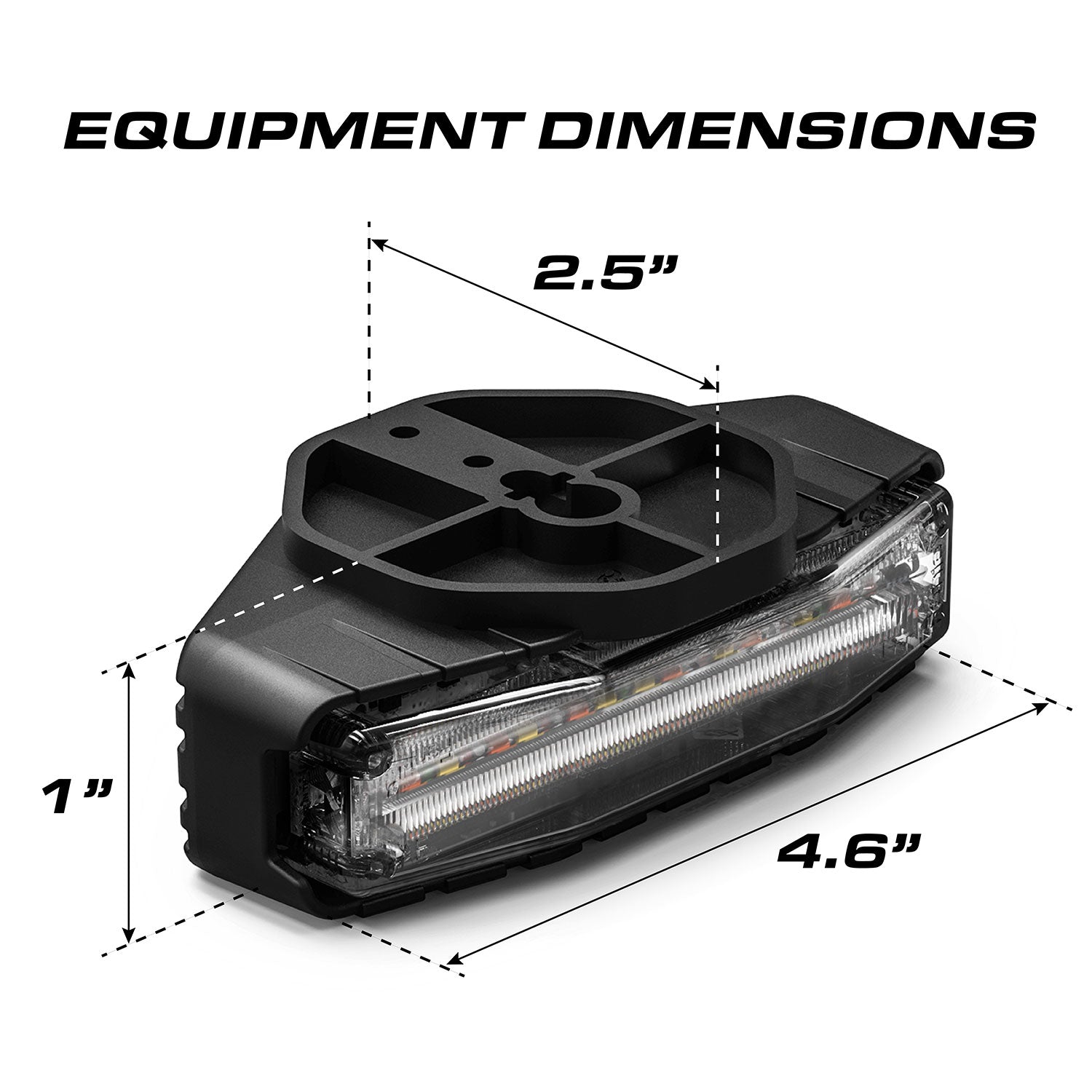 Feniex Q Series Under Mirror Puck Light FNX-QQUM-0121 | STL