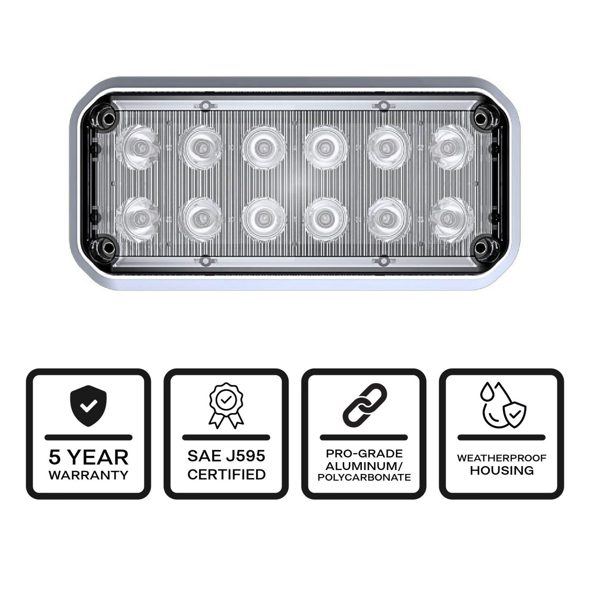 Alpha 7x3 LED Surface Mount Certifications