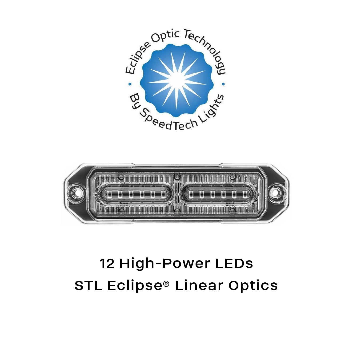 Z-12 MC Linear LED Surface Mount Warning Light Head | STL
