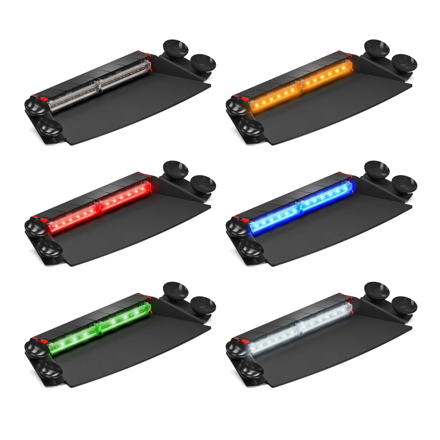 Feniex Q Series 2X Dash Light Bar Colors