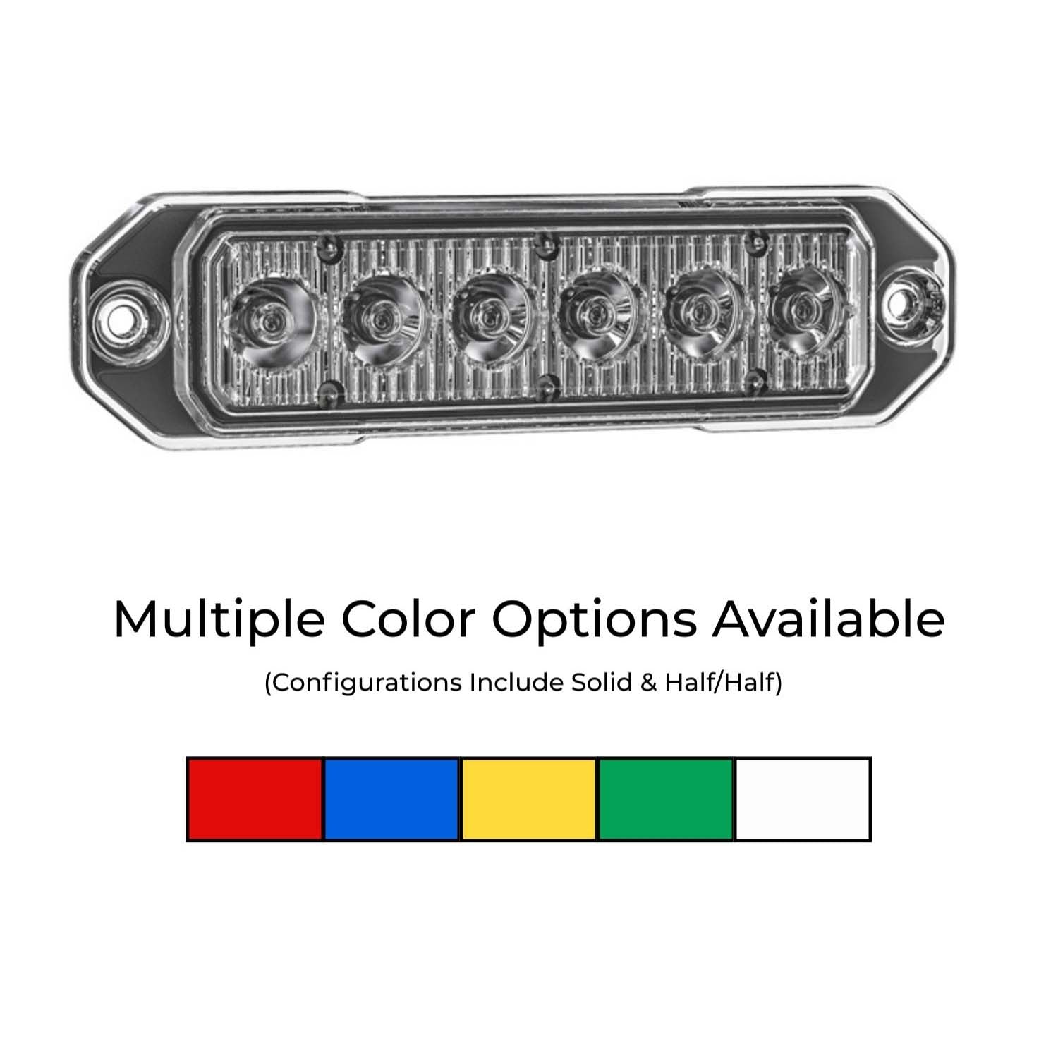 タクト3.0STABD Light speed2 STD Z6 TIR LED Surface Mount Warning Light - G-TZTSTD6 | STL