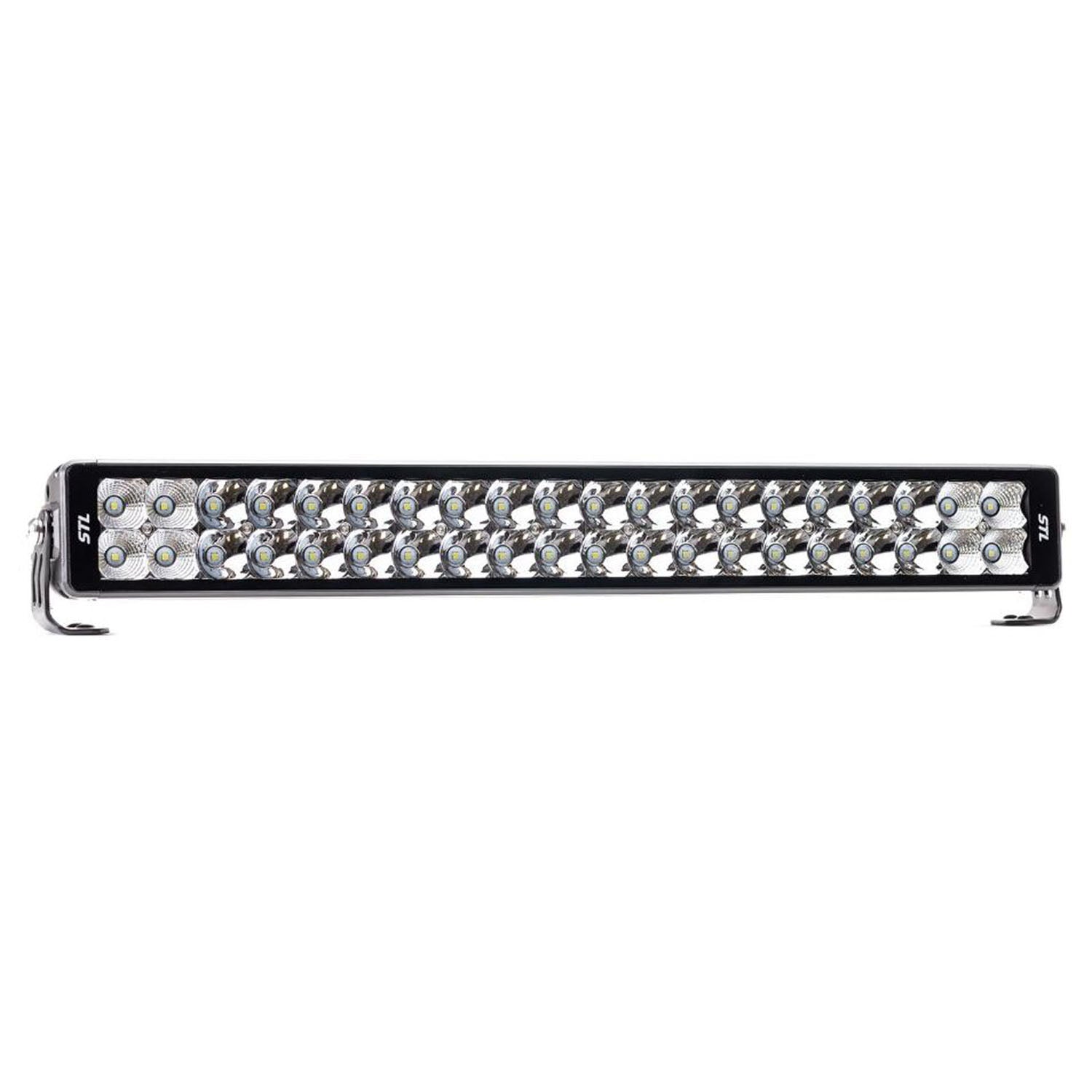 Dual Carbine 20" Hybrid Off Road LED Light Bar Angle