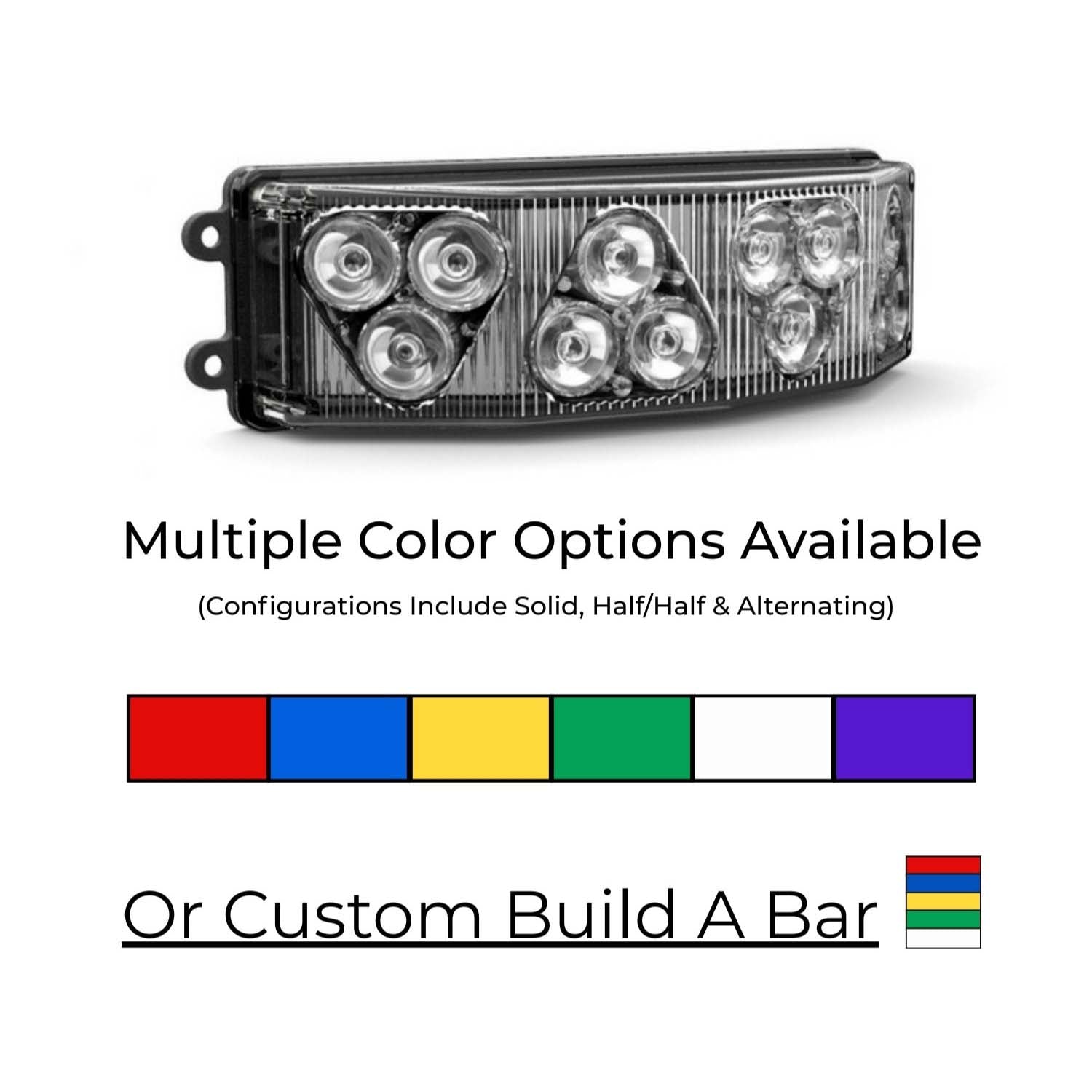 Half Octo LED Surface Mount - G-HOT4 | SpeedTech Lights