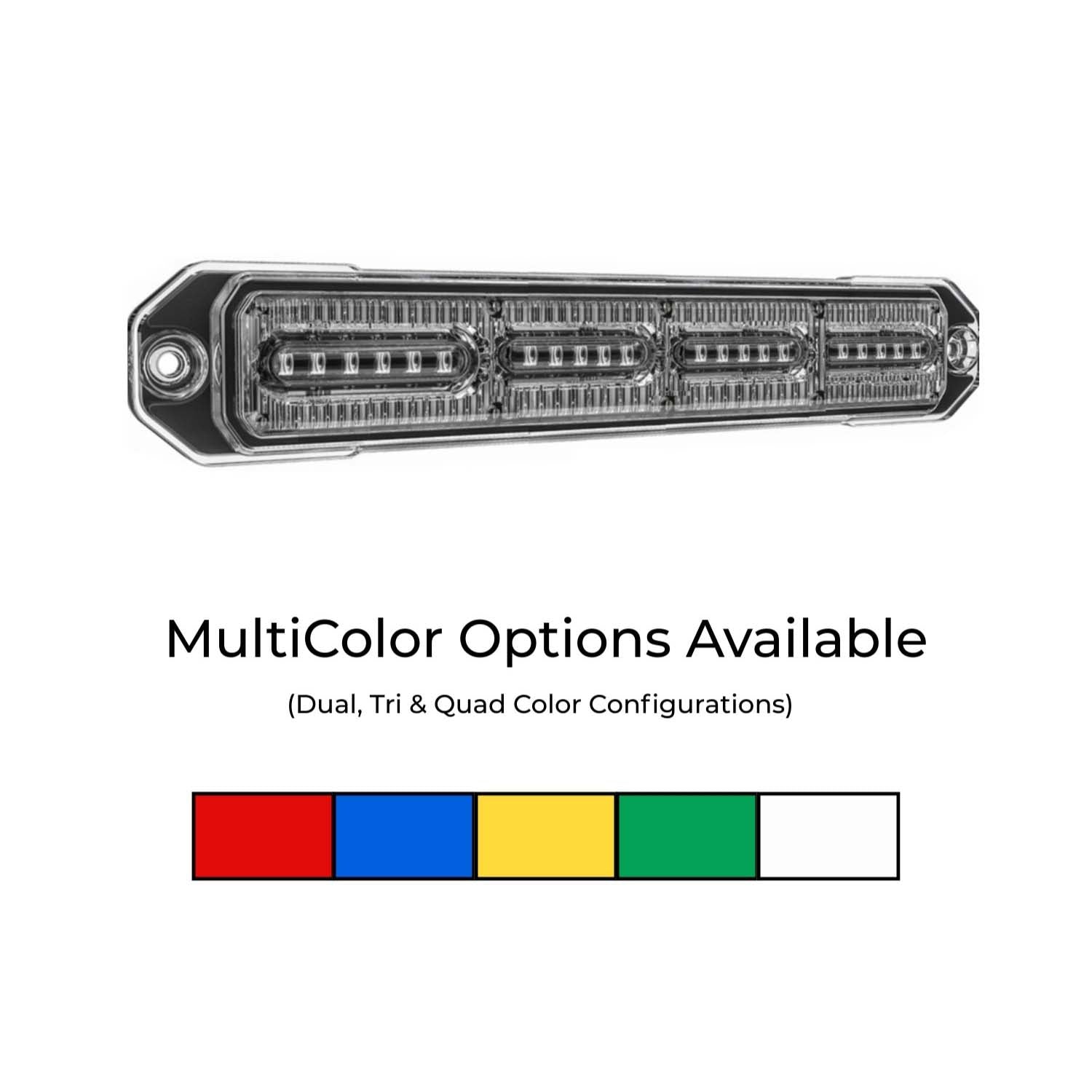 Z-24 MC Linear LED Surface Mount Warning Light Head | STL