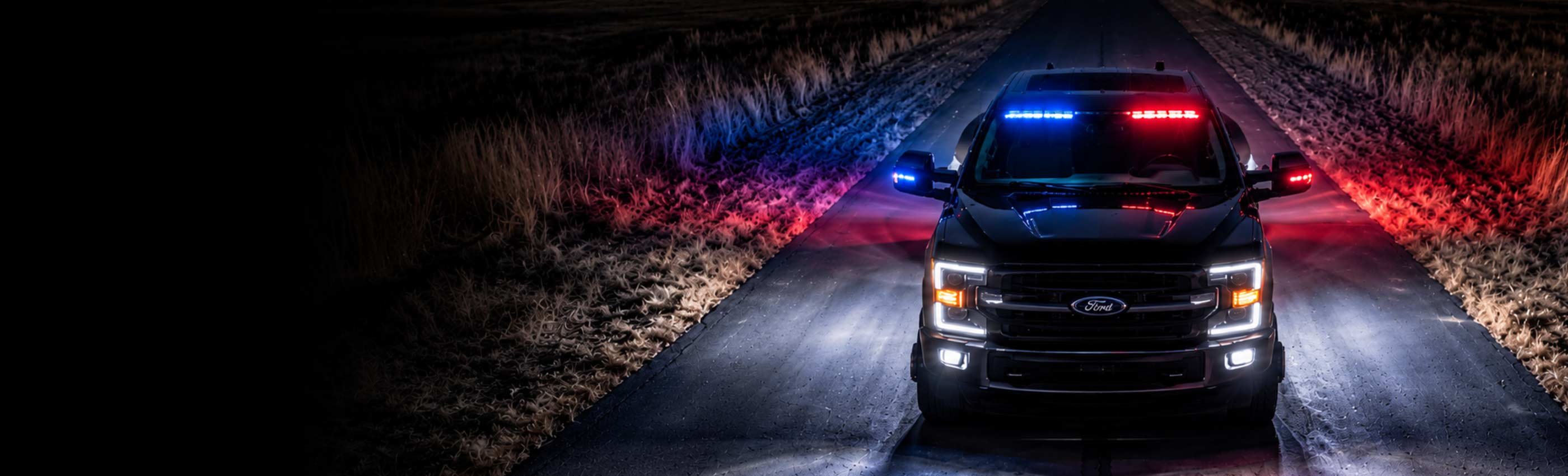 SpeedTech Lights Police visor light bar red and blue LED emergency vehicle warning lights