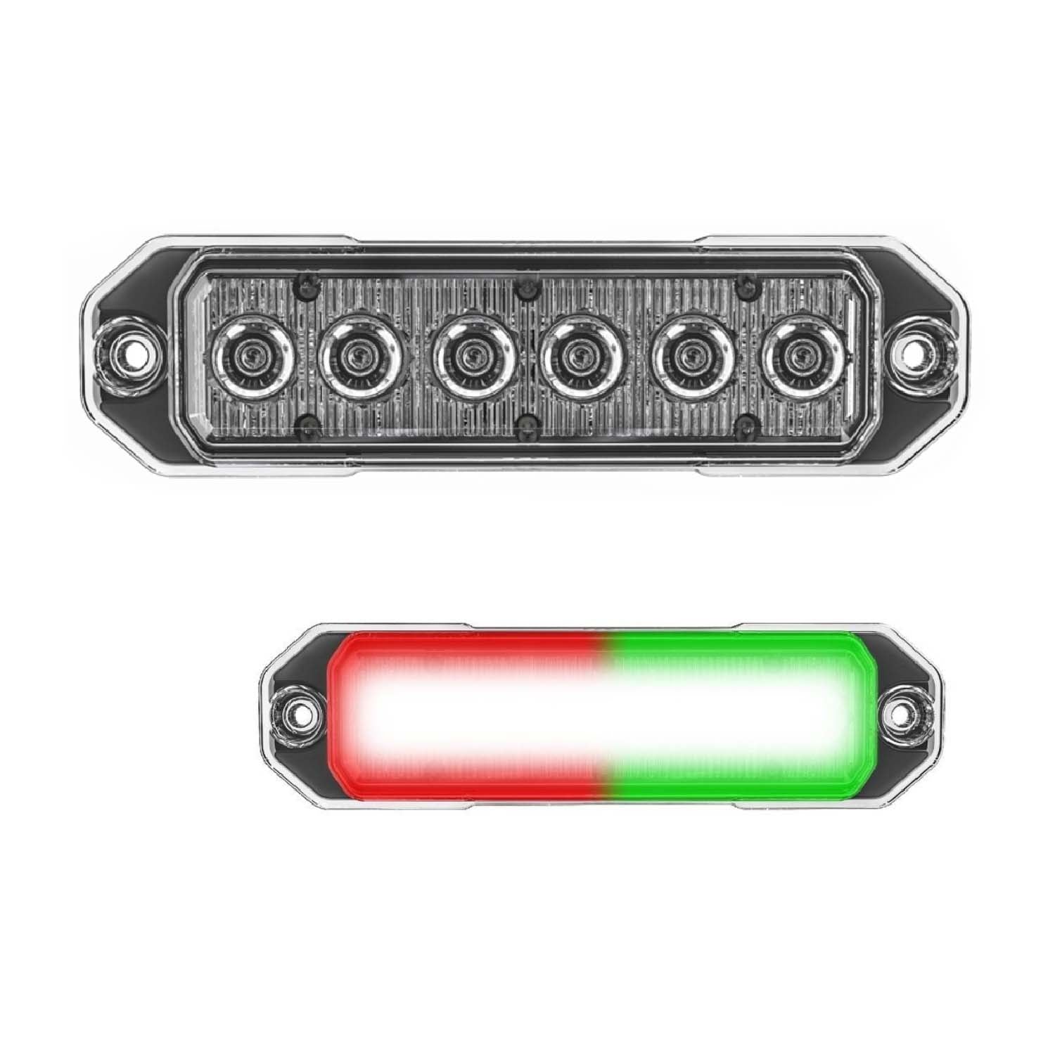 Z-6 TIR LED Surface Mount Warning Light Head - G-TZT6 | STL
