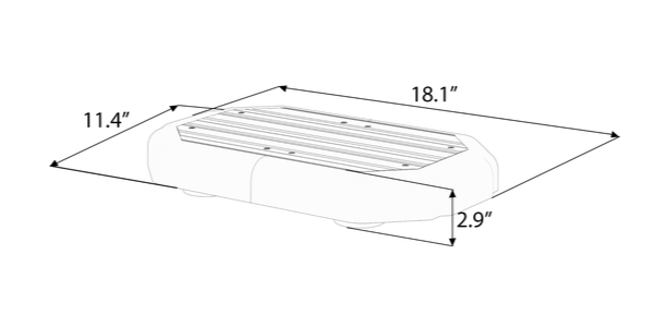 MC K-Force 18 Linear LED Mini Light Bar - M-LKFMC18