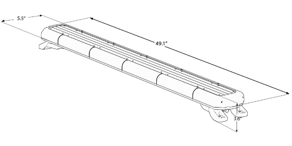 Clearance K-Force Micro 50 TIR LED Light Bar