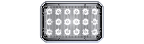 Alpha 6x4 LED Surface Mount